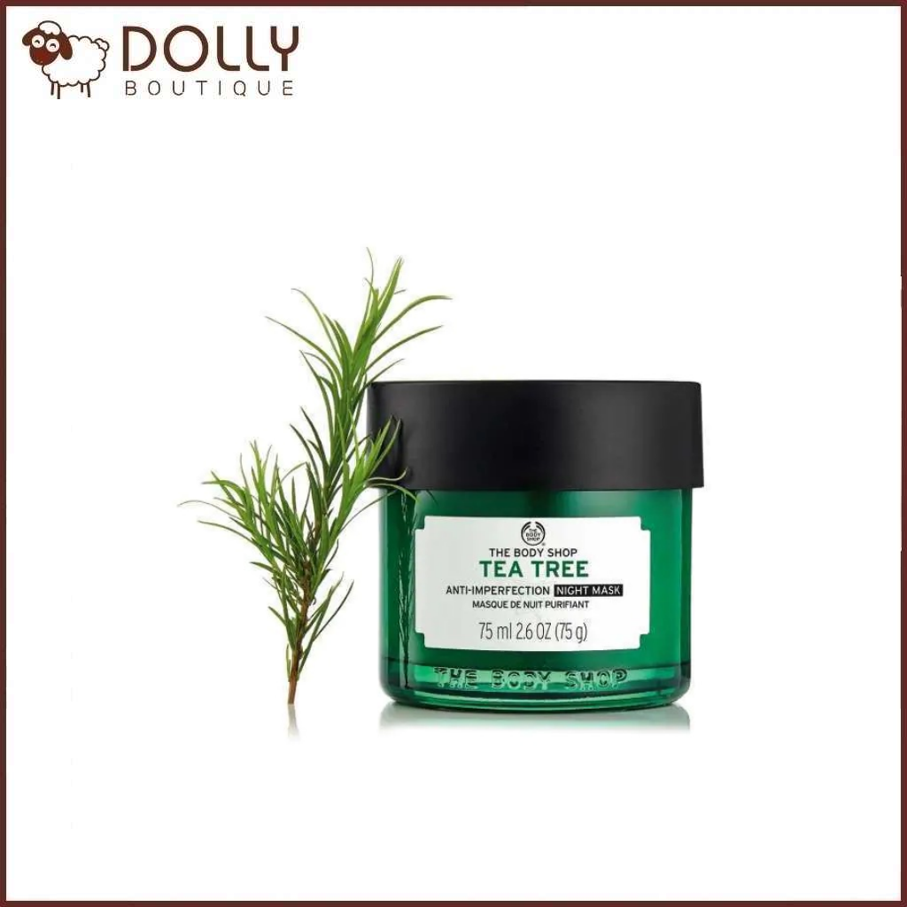 Mặt Nạ Ngủ Dành Cho Da Mụn The Body Shop Tea Tree Anti-Imperfection Night Mask 75ML