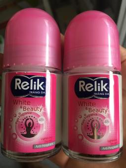 Lăn Khử Mùi Trắng Da RELIK 25ml