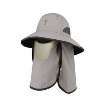Mũ tai bèo vành rộng có khăn che cổ chống nắng, dành cho Nam Nữ, chơi golf