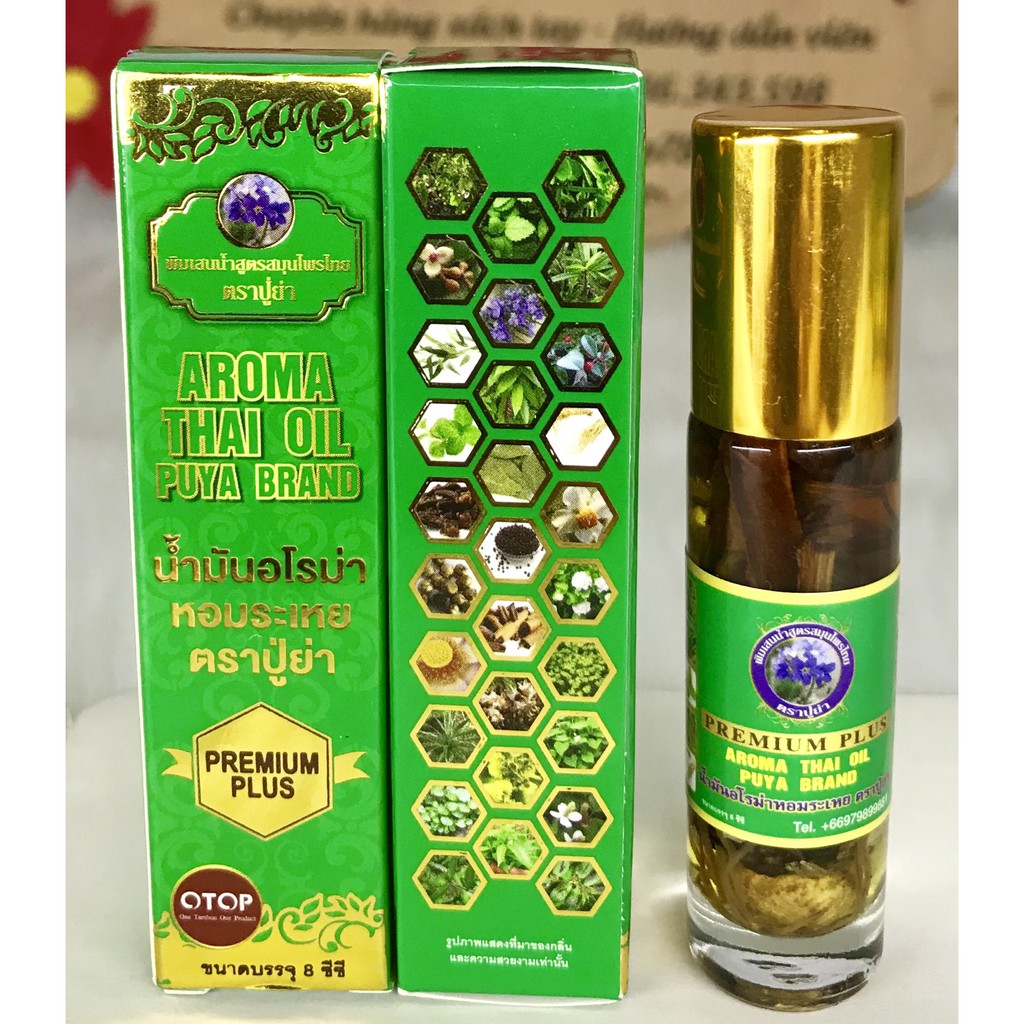 Dầu lăn 29 loại thảo dược thái lan 8ml