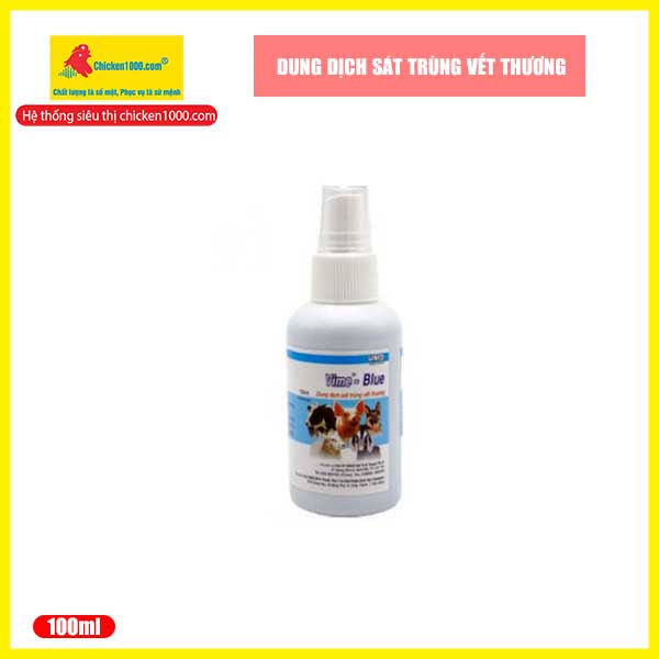 Thuốc Xịt Vết Thương Vime Blue Vemedim Sát Trùng Vết Thương