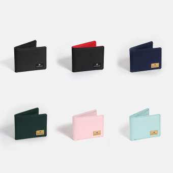 Ví vải nam gập đôi chất liệu vải Mladen 600D thương hiệu Leonardo