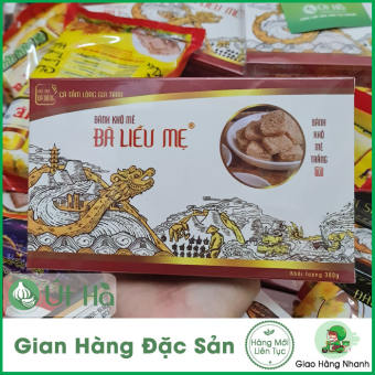 Bánh Khô Mè Bà Liễu Hộp 300gr Bánh Khô Nổi Tiếng Đặc Sản Đà Nẵng - Út Hà Đặc Sản