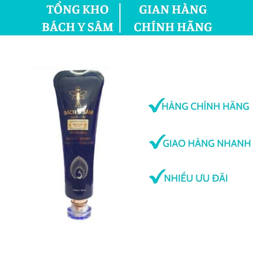 Sữa rửa mặt bách y sâm da nám trắng sáng da 180ml