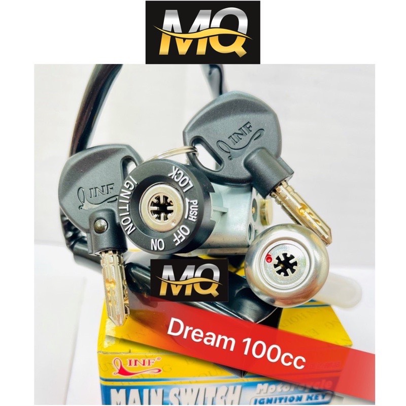Bộ ổ khoá xe máy dream 100