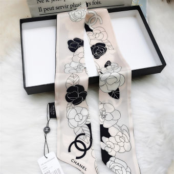 Khăn Quàng Cổ Nữ LV Twilly Cho Tóc Và Túi Khăn Lụa Của Phụ Nữ Băng Đô Khăn Quàng Cổ Dài Mỏng Twilly Khăn Buộc Tóc Đuôi Ngựa Bện