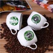 Starbucks Mini Ceramic Mug with Handle and Gift Box