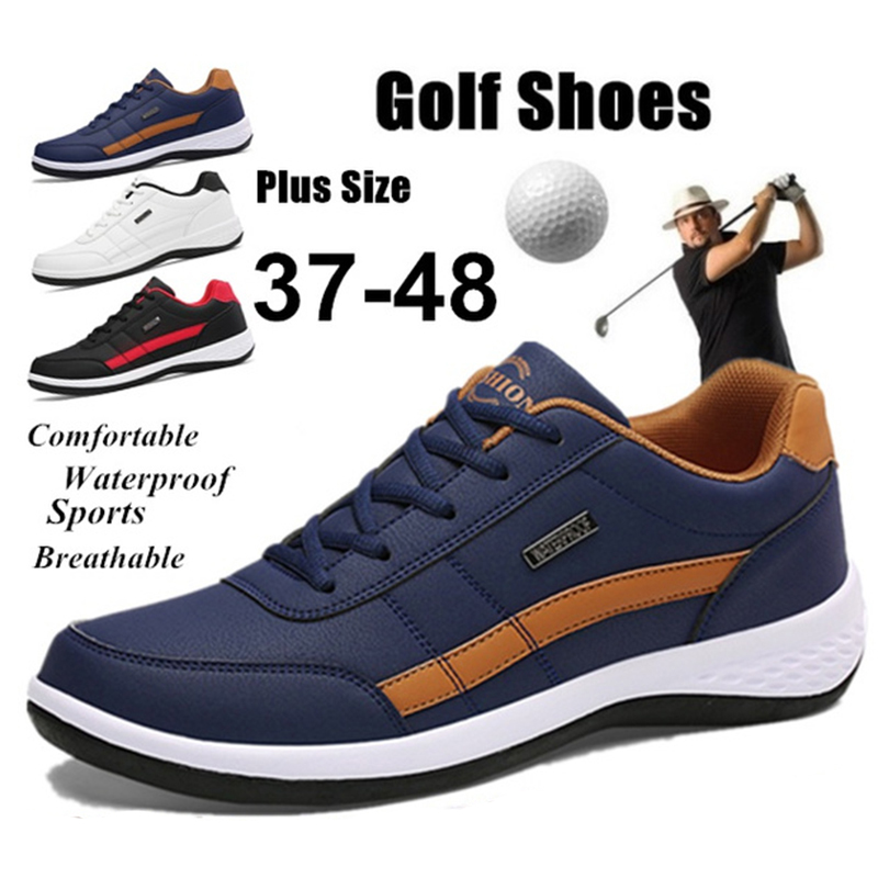 Mens casual deals golf shoes