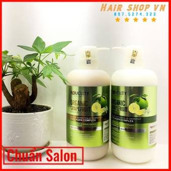Cặp Dầu Gội-Xả Bưởi Oganic Phục Hồi Hư Tổn selena 800ml