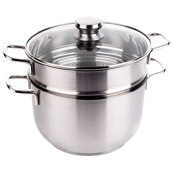 Bộ xửng hấp inox 3 đáy 24cm fivestar