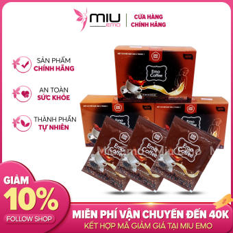 💥COMBO 3HỘP BỘT CÀ PHÊ GIẢM CÂN NHANH EMOSLIM MIU EMO GIẢM TỪ 2-5kg/7Days
