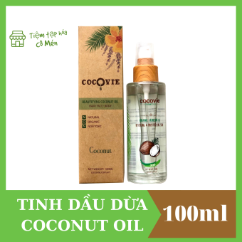 Tinh Dầu Dừa Tinh Khiết Dưỡng Da 100ml - Cocovie Beautiflying Coconut Oil