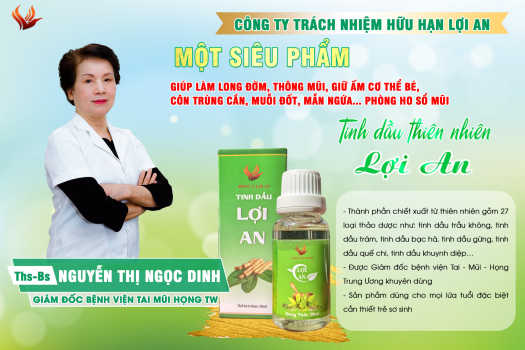 TINH DẦU LỢI AN - TINH DẦU TIÊU ĐỜM LỢI AN (20ML)