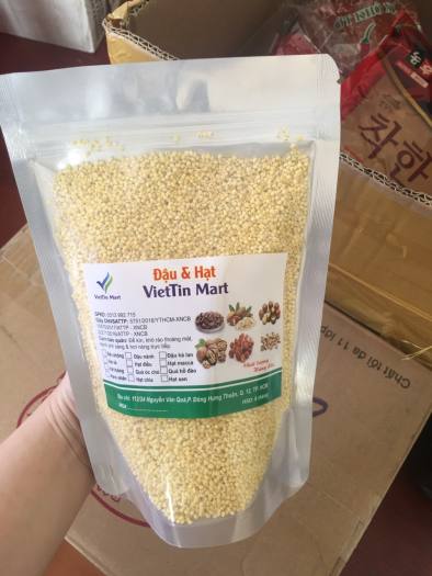 Hạt kê vàng hữu cơ đã bóc vỏ - 500g