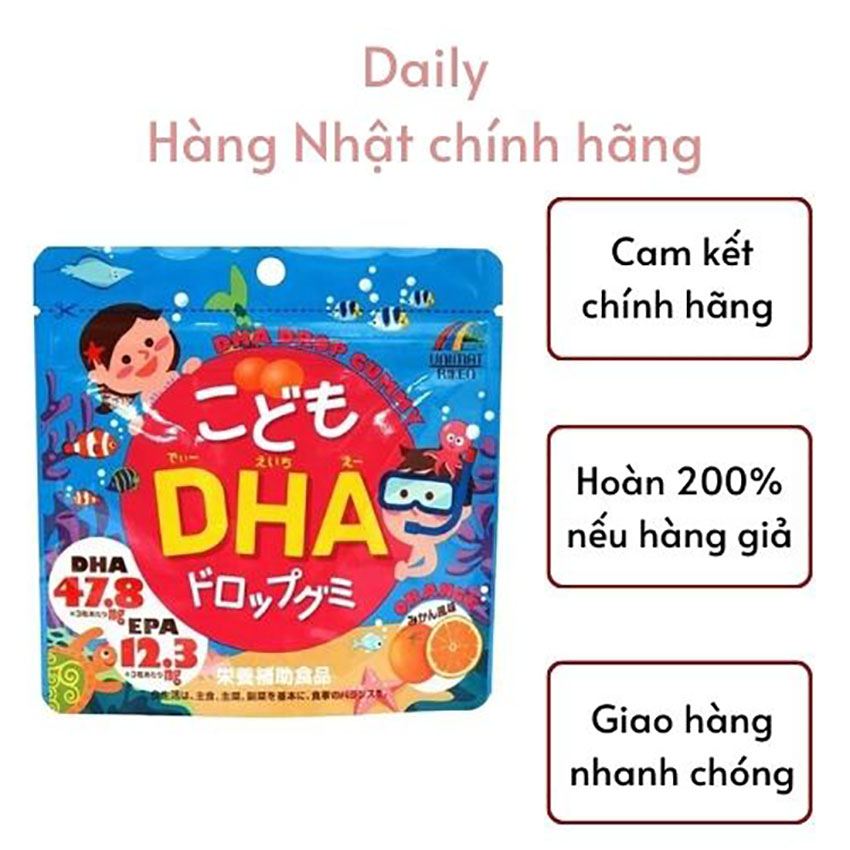 Dha cho bé dạng kẹo viên vị trái cây thơm ngon
