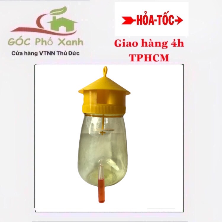 Bộ bẫy ruồi vàng đục trái 1 bẫy 1 ống mồi