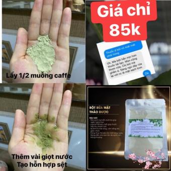 Bột rửa mặt thảo dược từ thiên nhiên- Sạch da, Sáng da, kiềm dầu 24h