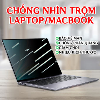Tấm Che Màn Hình, Dán Chống Nhìn Trộm Cho Laptop Macbook Pro Air, Màn Hình Bảo Mật Chống Trầy Cho Nhiều Dòng Máy