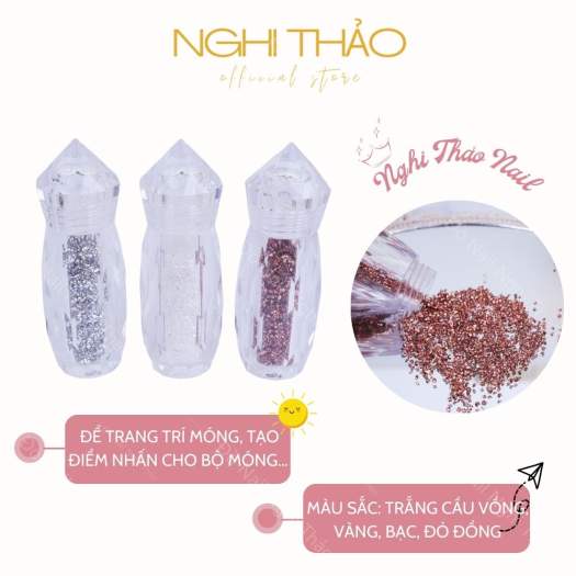 Đá rắc nail siêu sáng