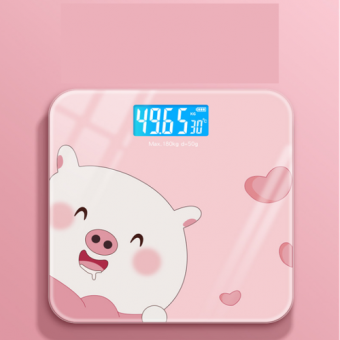 Cân sức khỏe 180kg hình heo siêu dễ thương Cân điện tử 180kg siêu chính xác Tặng kèm pin BH UY TÍN 12 THÁNG