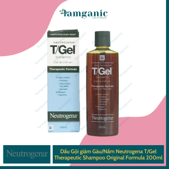 Dầu gội giảm gàu, vảy nến hiệu quả Neutrogena Tgel Shampoo Therapeutic Formula 200ml - Úc T/gel Shampoo