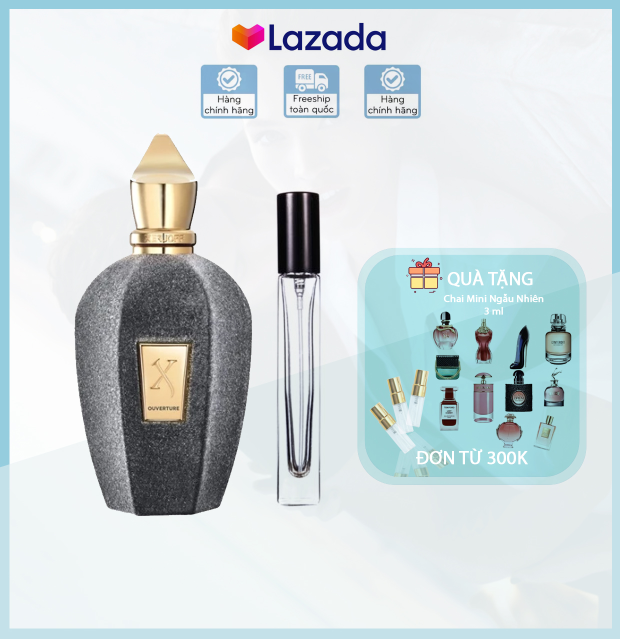 [chai chiết] Nước hoa Nam Xerjoff Ouverture