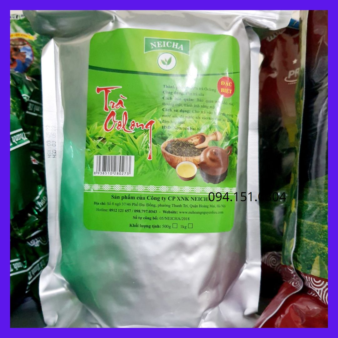 Trà ô long neicha gói 1kg, trà ô long pha trà sữa, trà sữa ô long nướng