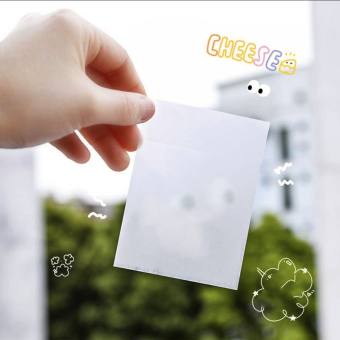 Giấy nhớ trong suốt, Giấy note trong suốt ghi chú cute dễ thương dán đánh dấu trang nhỏ