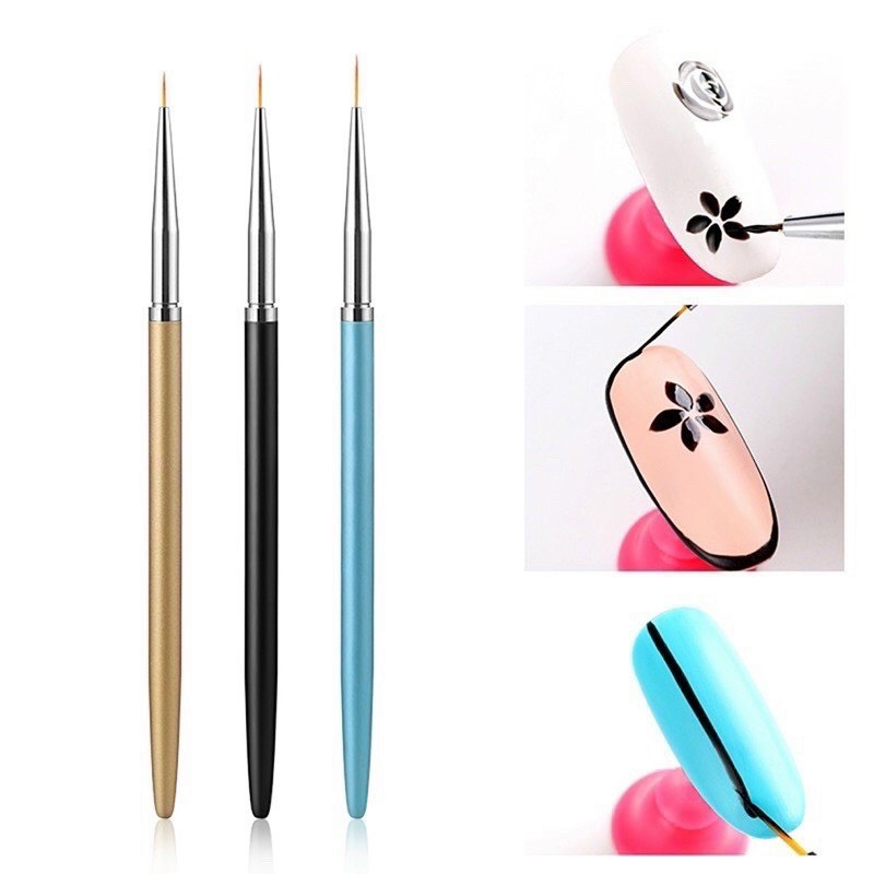 Set 3 cây cọ râu