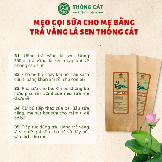 Trà vằng lá sen Đông y gia truyền Thông Cát , Trà Vằng lá sen - giảm cân nhanh cấp tốc, tan mỡ bụng, giảm mỡ đùi, lợi sữa chỉ sau 7 ngày - Trà thảo mộc Thông Cát