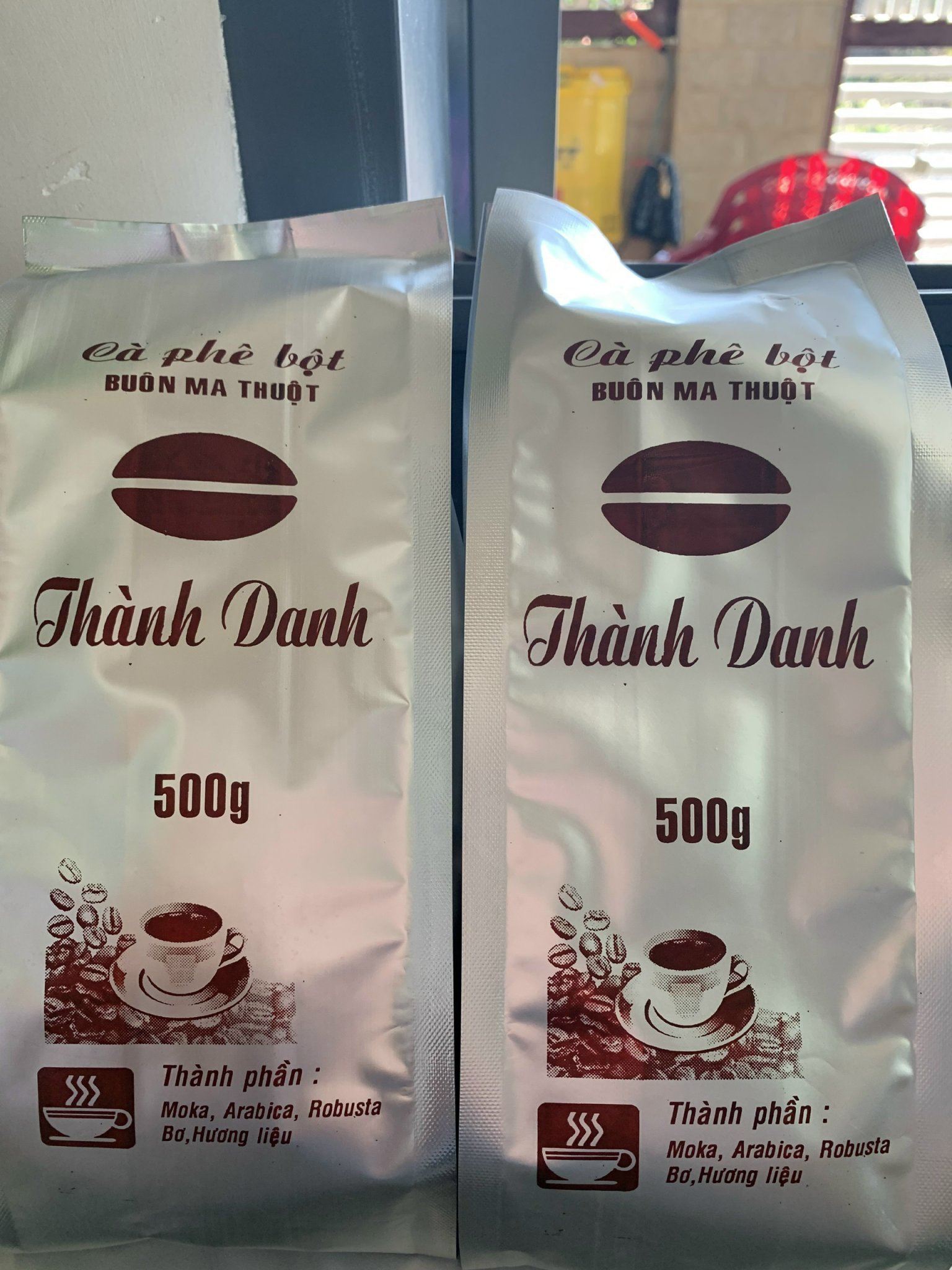 (Trợ giá Sốc) 500gram Cà Phê Rang Mộc 100% Robusta dùng pha Phin - đậm, mạnh, hậu ngọt,cafein cao, thương hiệu cafe THÀNH DANH COFFEE - cà phê THÀNH DANH - TOP BAN CHAY - cafe pha phin