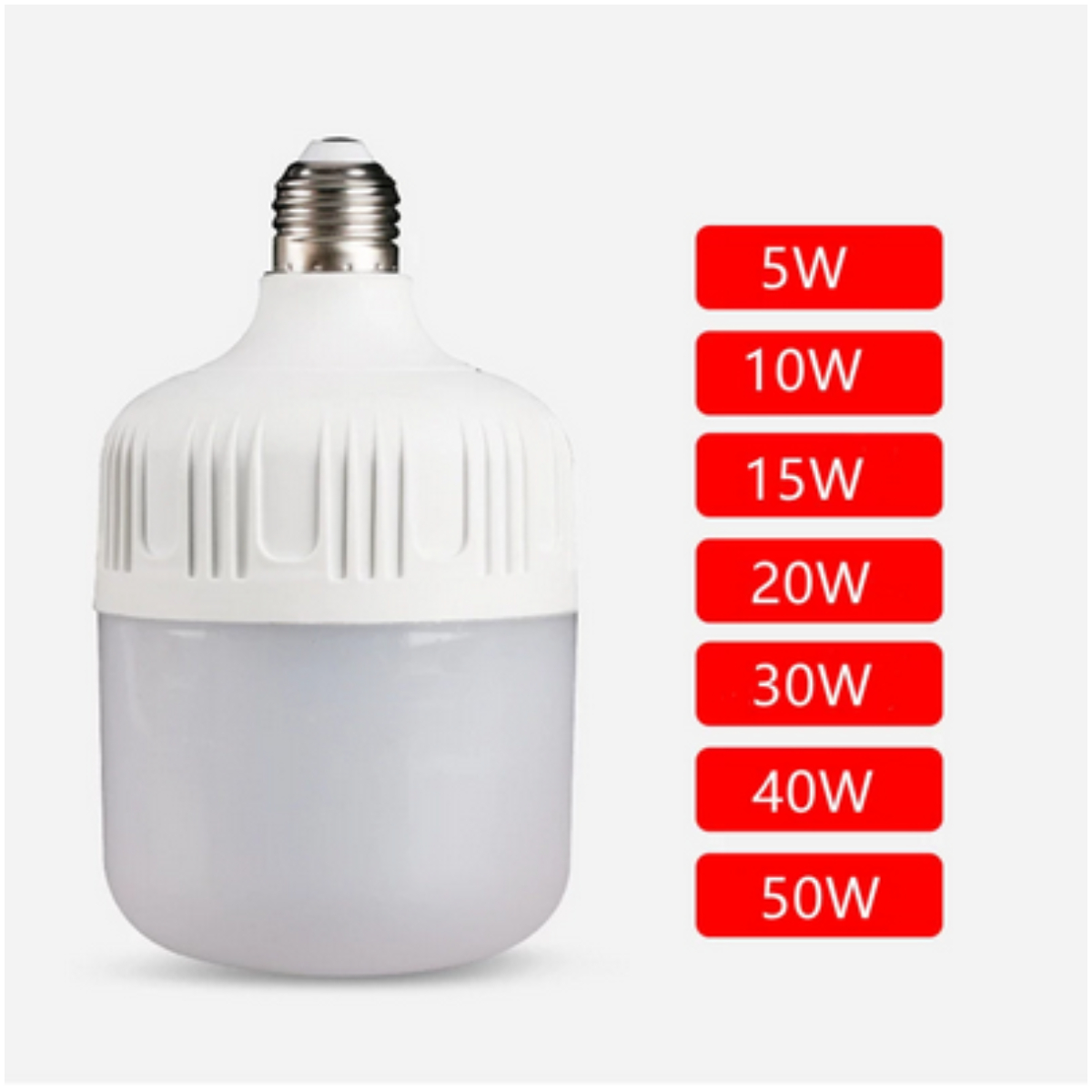 PROMO! PAKET 10 PCS ATMOS LED Bohlam Led 5 Watt PLATINUM Capsule Garansi Resmi Tukar Baru 1 Tahun Atmosled Hemat Energi 88% Lumen 1000Lm SuperLED 15000 Jam - Cahaya Putih Susu ( GRATIS ONGKIR)