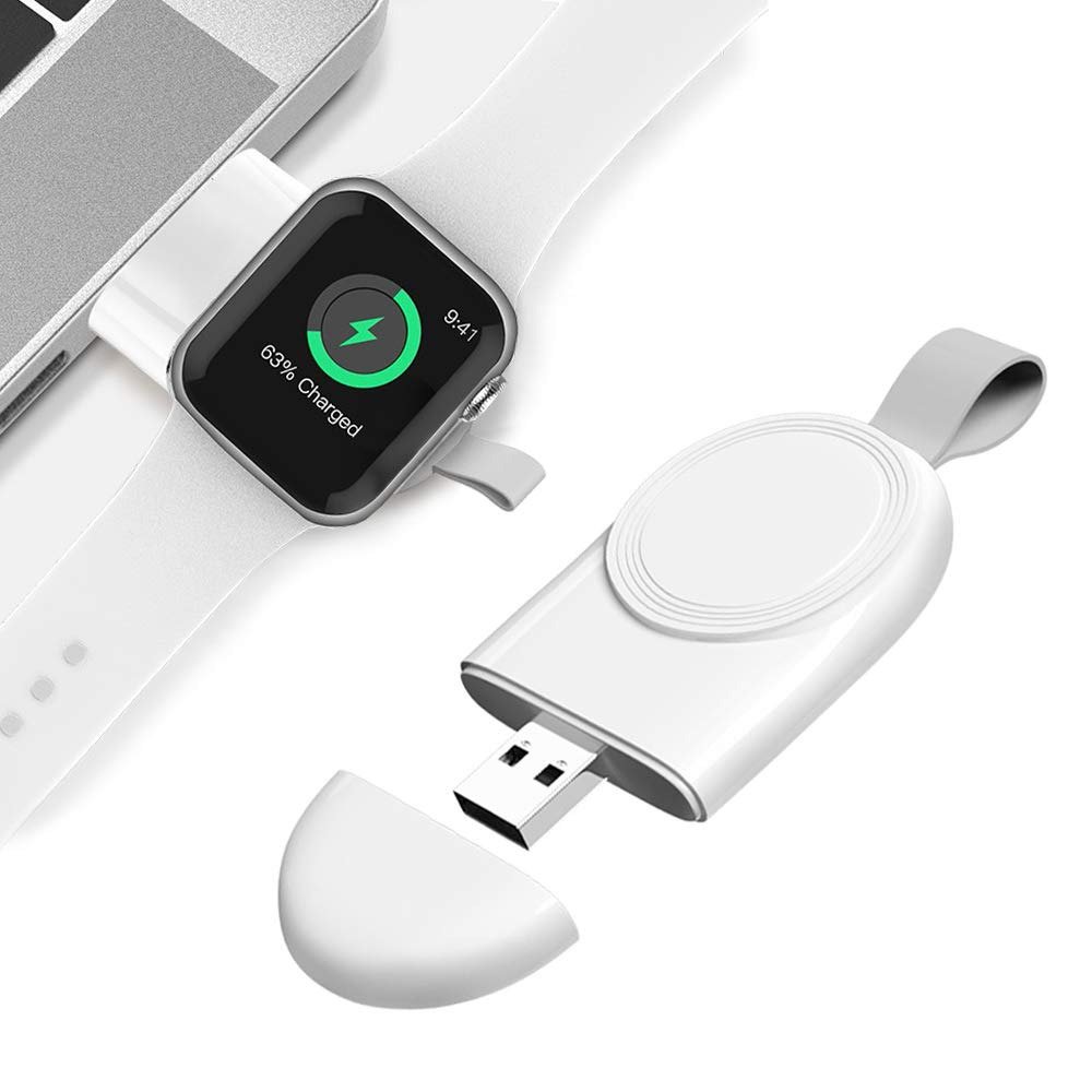 Bộ Sạc Không Dây Di Động USB C Cho I-watch 7 6 SE 5 4 Đế Sạc Cáp USB Cho Watch Series 7 6 5 4 3 Type C