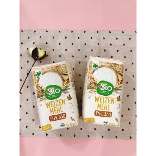 Bột Mỳ Hữu Cơ dmBio Weizen Mehl Type 550