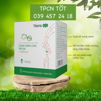 Canxi dành cho trẻ em Thiên Sư giúp bổ sung canxi hữu cơ cho bé