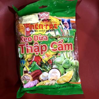 Kẹo dừa thập cẩm đủ mùi túi 500G