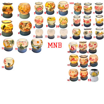 Bộ sưu tập Tinh dầu Eco - Đèn xông tinh dầu MNB - bóng đèn - Dây chiết áp (Theo lựa chọn)