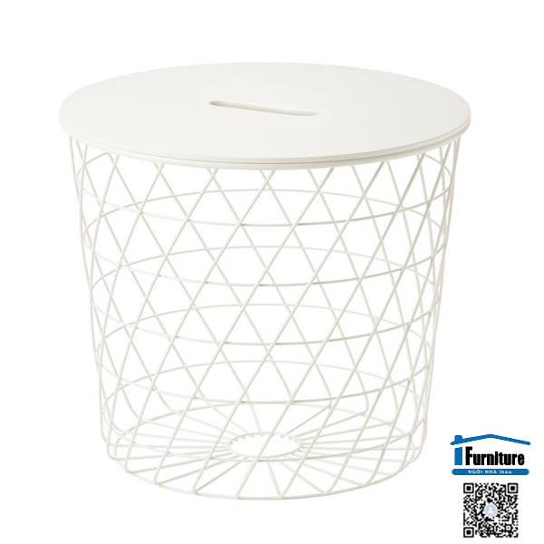 Bàn trữ đồ đa năng kvistbro ikea - trắng