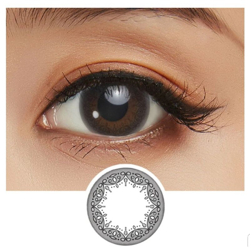 Kính áp tròng SEED dùng 1 ngày màu Grace Make, lens SEED Eye coffret 1 day UV (1 chiếc)