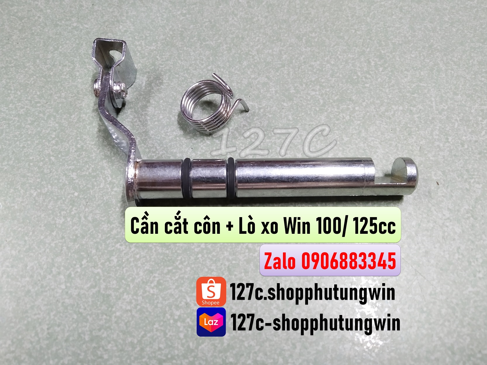 Cần cắt côn + lò xo win 100/ 125cc