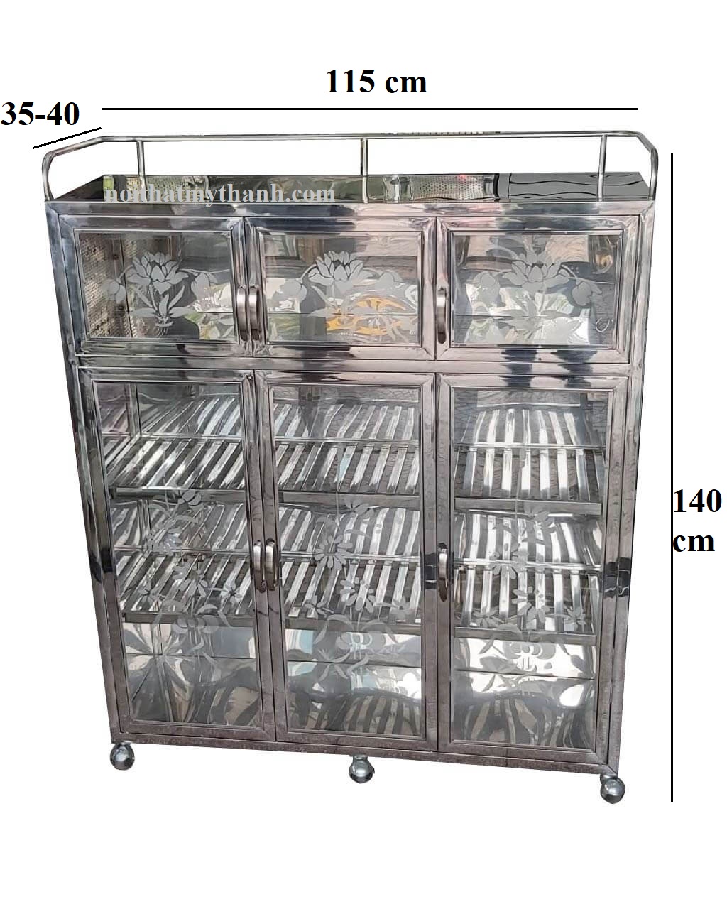 Tủ chén inox ic1214