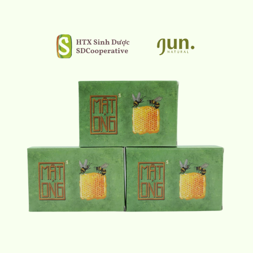 Xà bông mật ong - nghệ 100g
