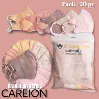 Masker CAREION Duckbill Gradation Series - isi 50pcs Terbaru Super Soft