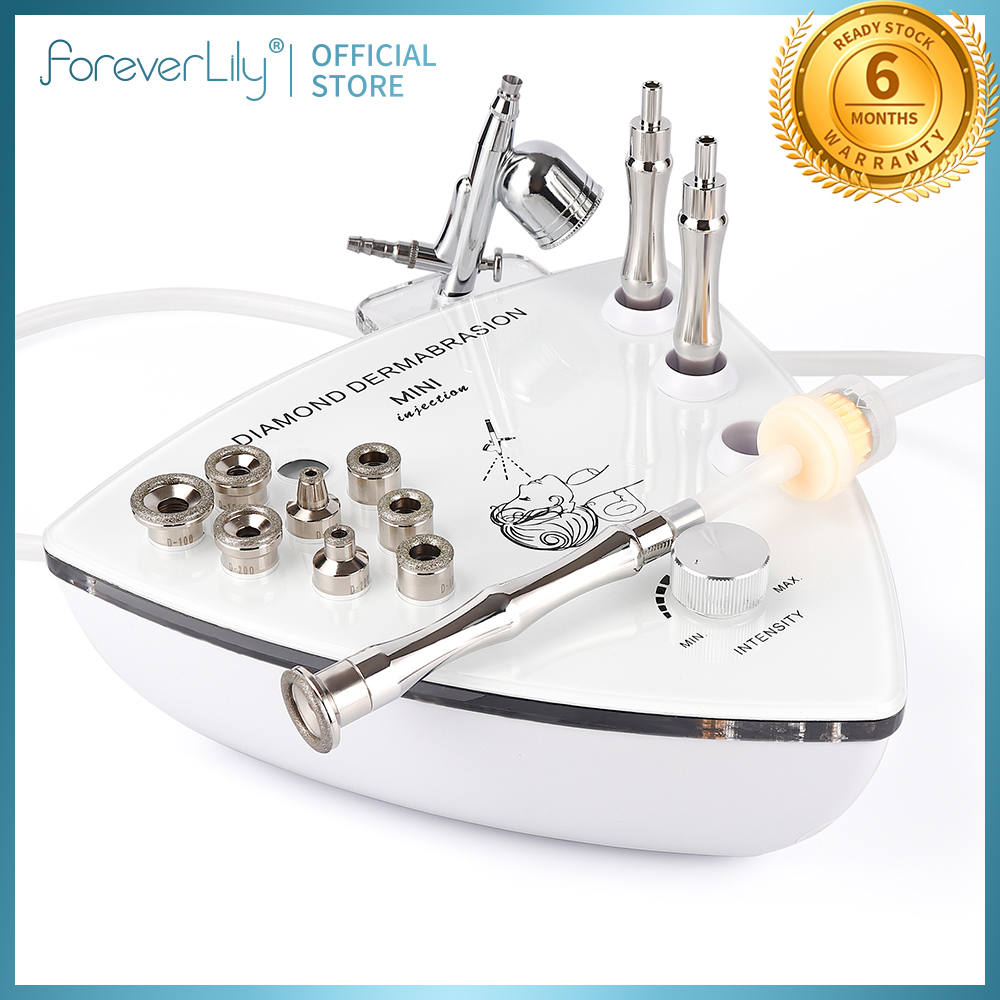 foreverlily Kim cương, vỏ mài, xịt nước, chân không, hút sừng, da non, da trắng Máy làm đẹp