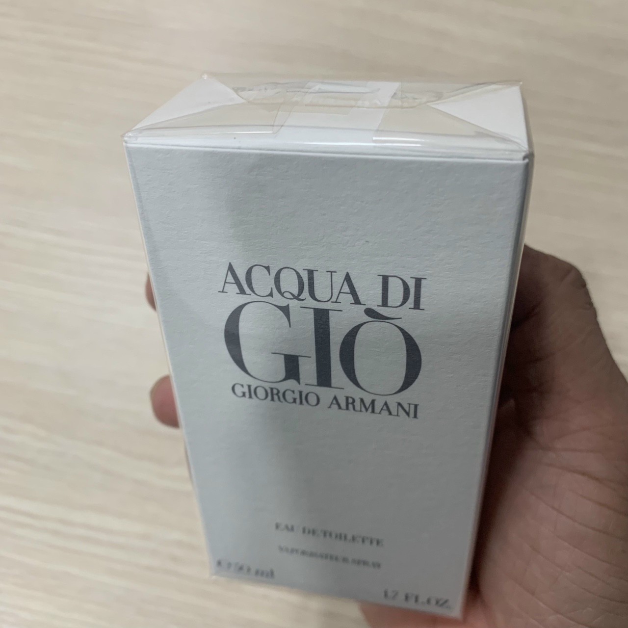 Nước hoa nam Giorgio Armani Acqua Di Gio Pour Homme EDT 50ml full seal