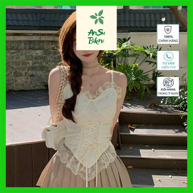 Áo Bra Nữ Lụa 2 dây trong suốt sang chảnh quyến rũ cao cấp Mã 1890
