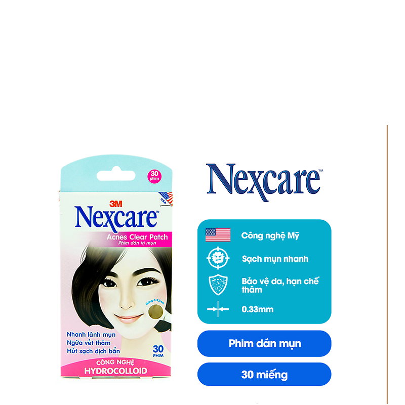 Miếng dán mụn nexcare
