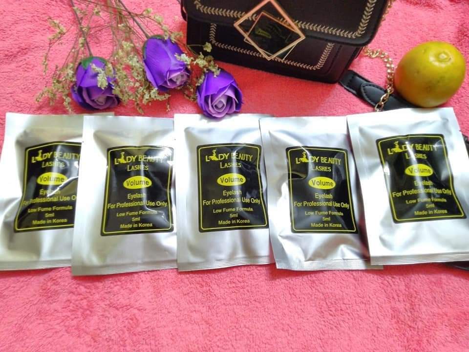 1 chai keo lady beauty lashes nối mi