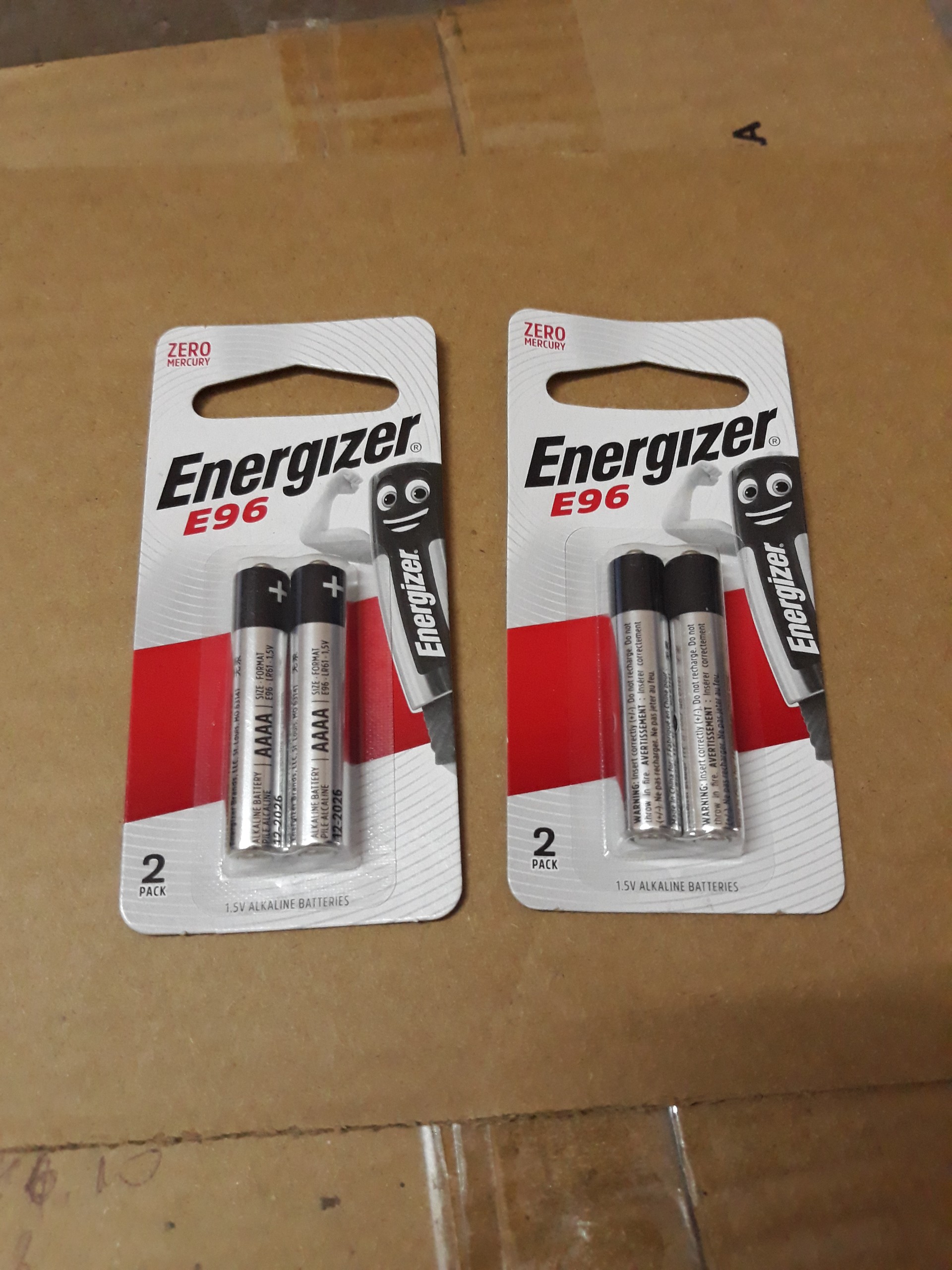 Combo 4 viên pin aaaa energizer e96 1,5 v - chính hãng, dùng cho bút cảm ứng trình chiếu