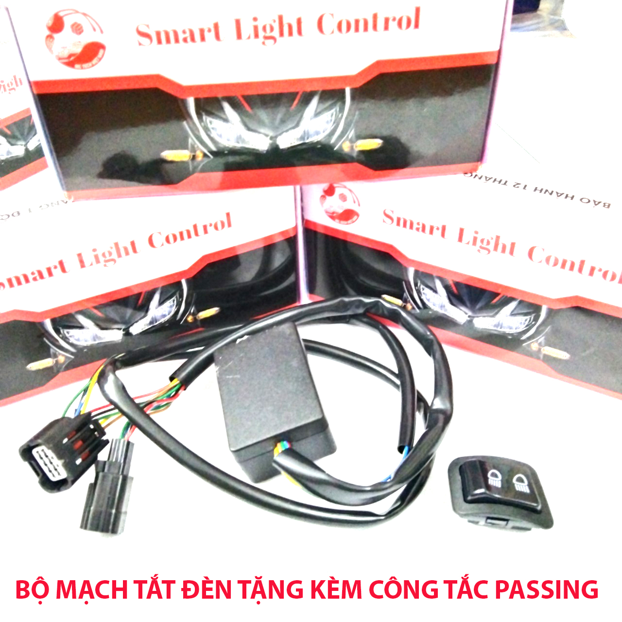 Bộ công tắc tắt đèn cho xe máy Honda đời mới ABL, LEAD, VISION, SH, ALPHA, VARIO, WINNERX,...